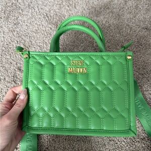 Steve Madden Green Quilted Handbag 💚